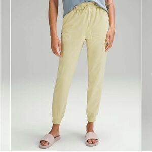 lululemon athletica Pale Yellow Track Joggers